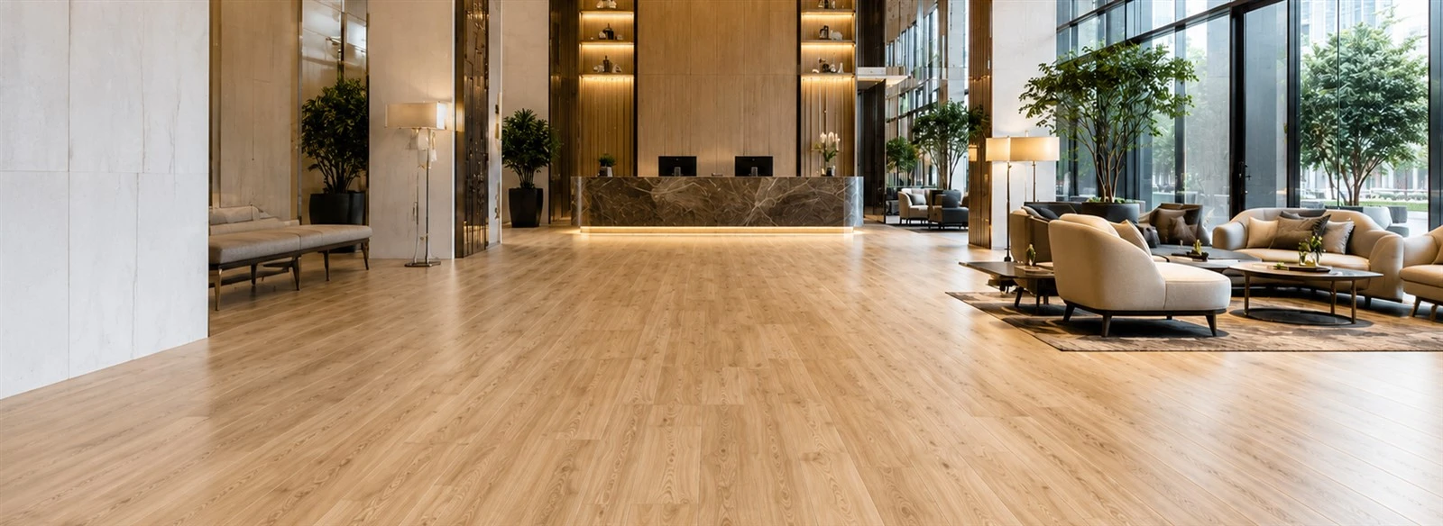 Commercial flooring solutions for modern business spaces